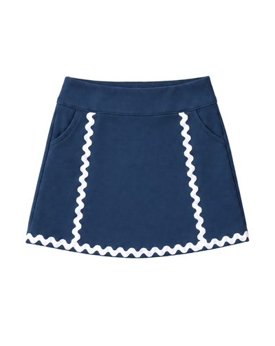 Lorena Littles Solid Resort Golf Skirt