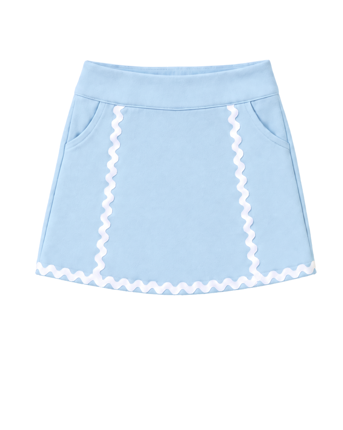 Lorena Littles Solid Resort Golf Skirt