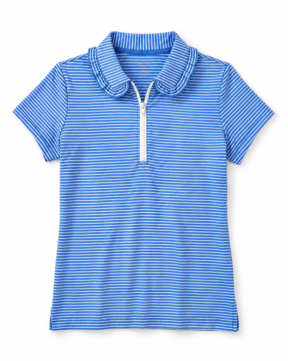 Lillian Littles Striped Short Sleeve Resort Golf Top