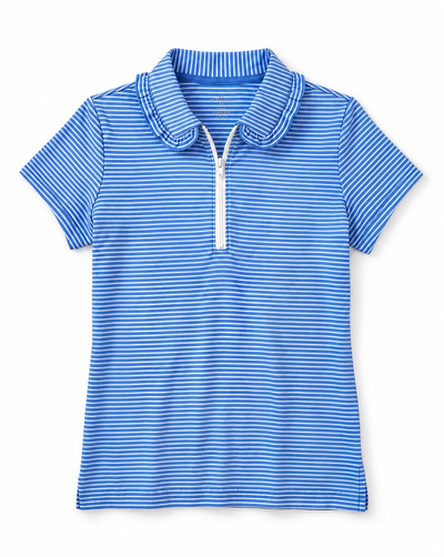 Lillian Littles Striped Short Sleeve Resort Golf Top