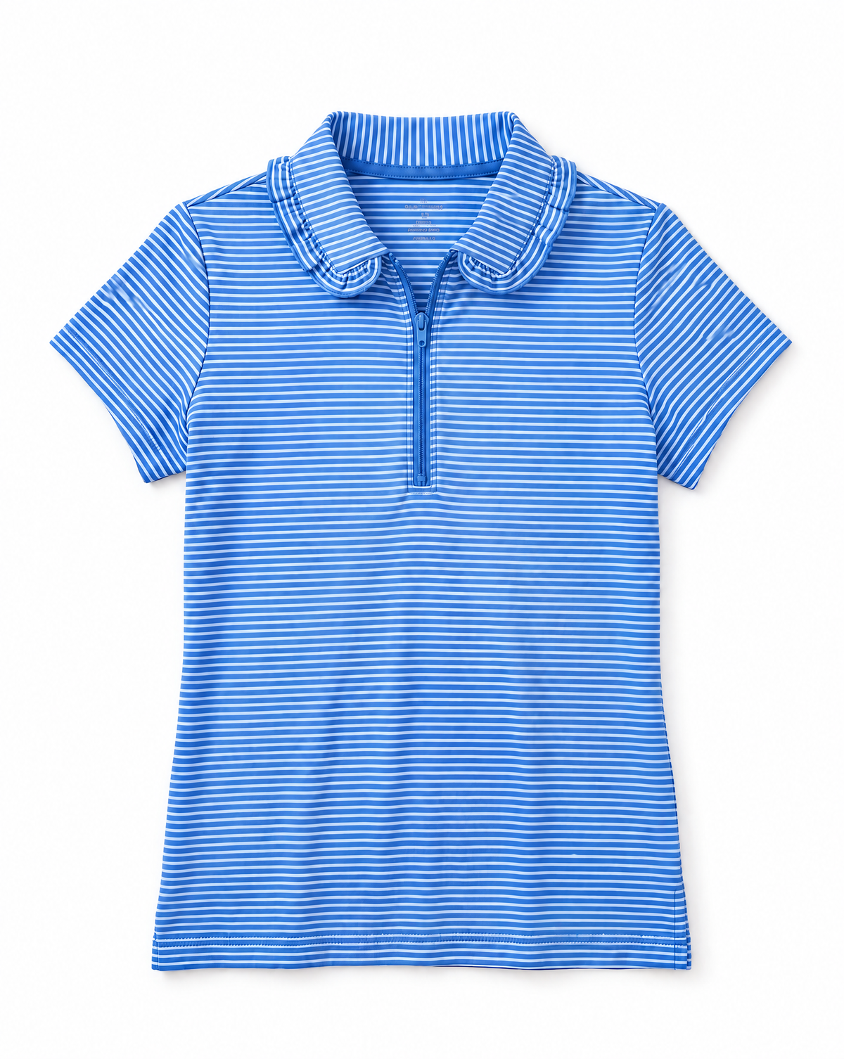 Lillian Littles Striped Short Sleeve Resort Golf Top
