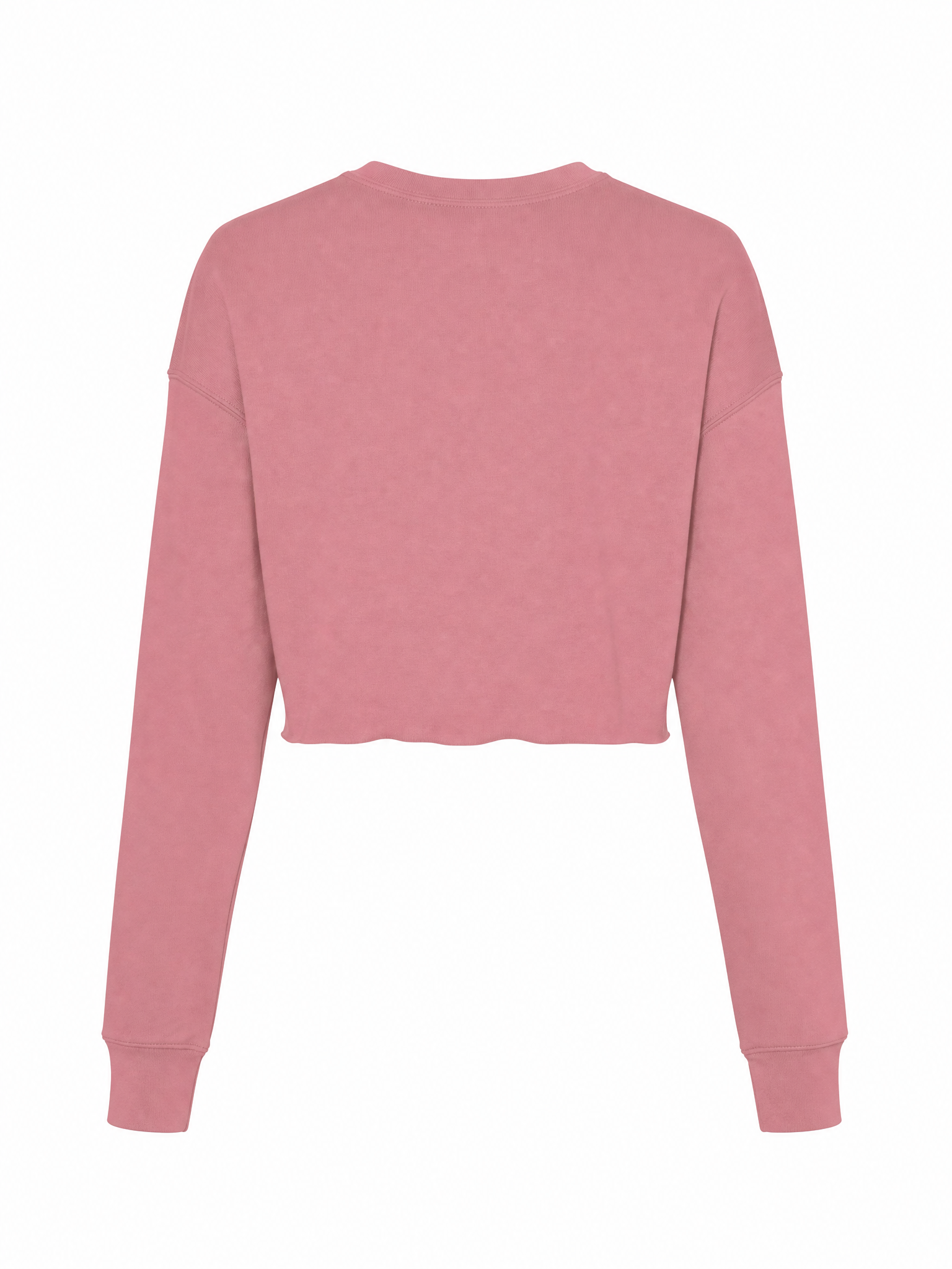 Women's Love All Golf Embroidered Crop Crew Fleece