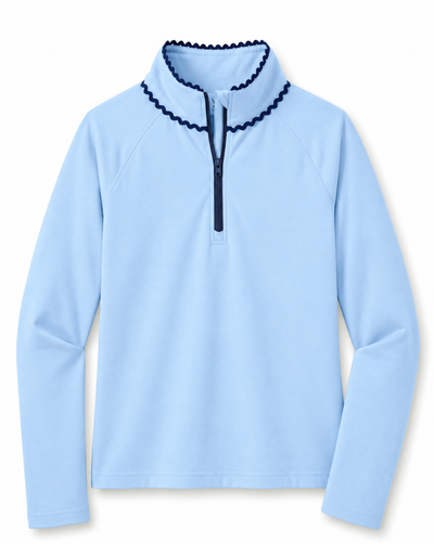 Annika Littles Solid Resort 1/4 Zip Golf Top