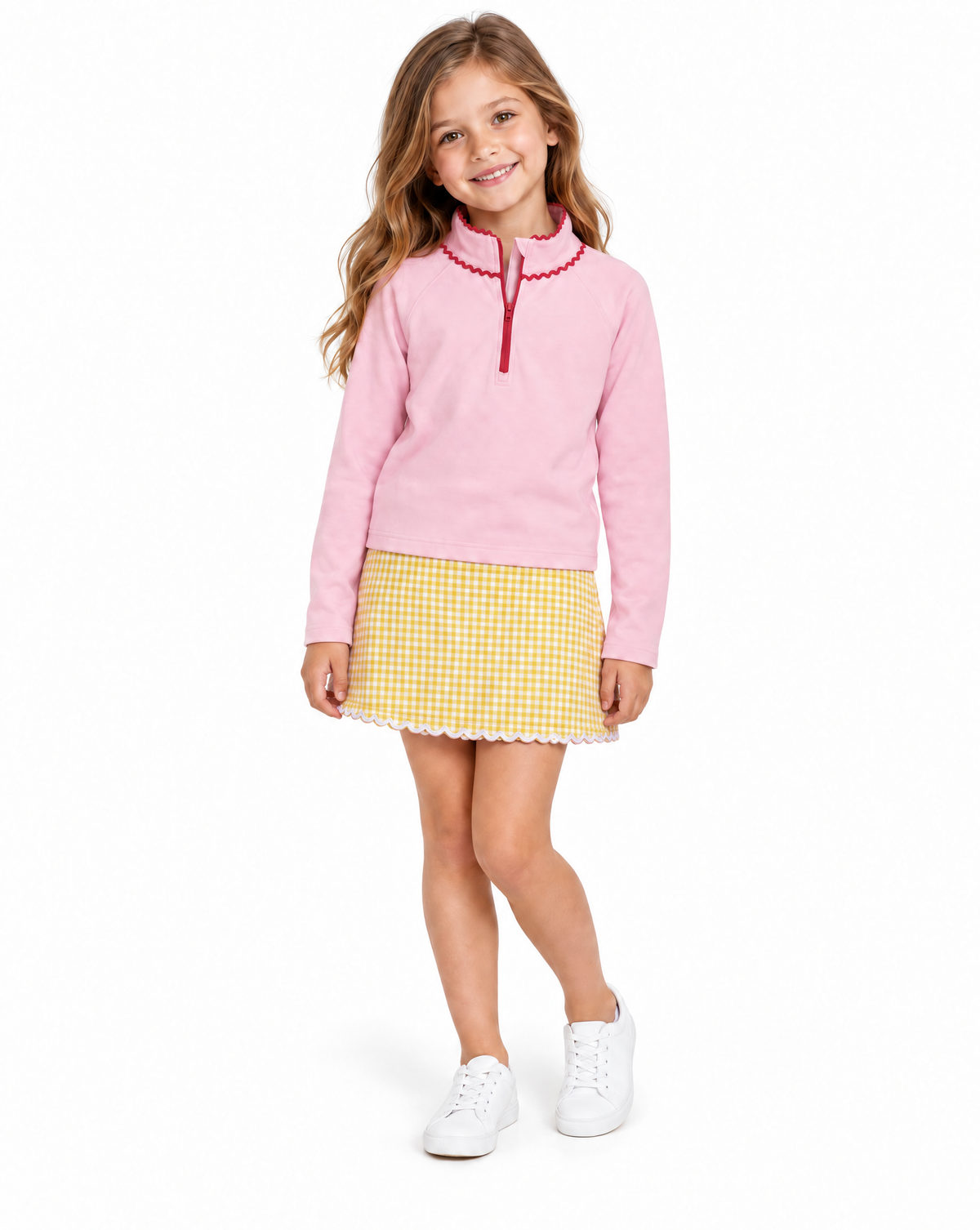 Annika Littles Gingham Golf Skirt