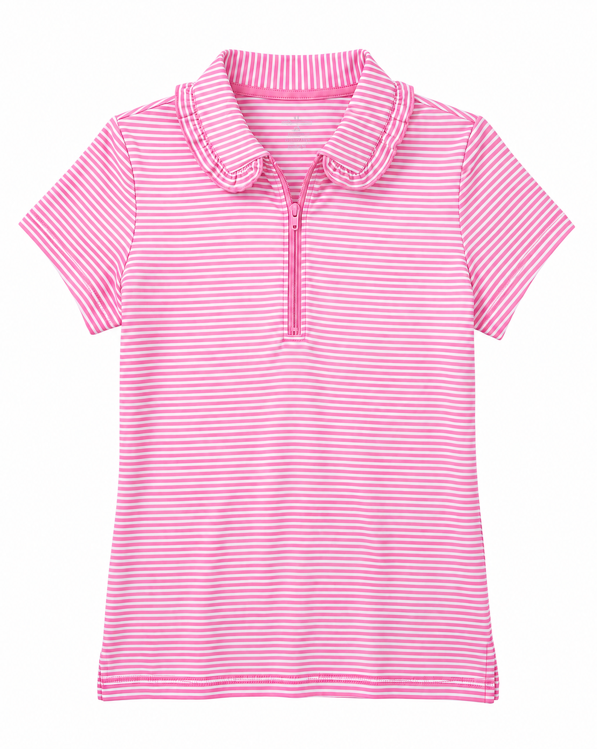 Lillian Littles Striped Short Sleeve Resort Golf Top
