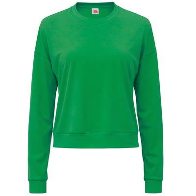 Green top on a white background