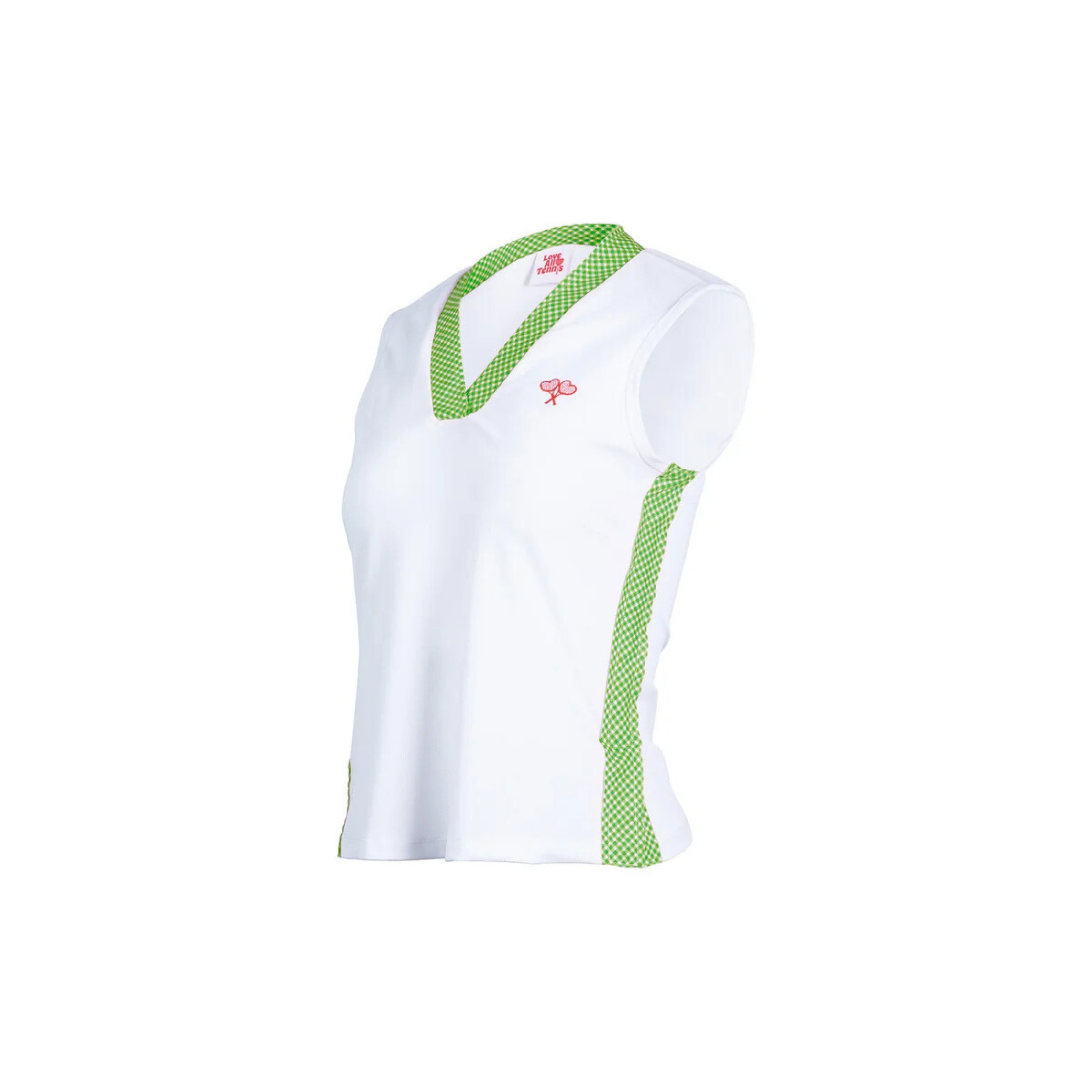 Love All Tennis Women's Tracy Top Gingham