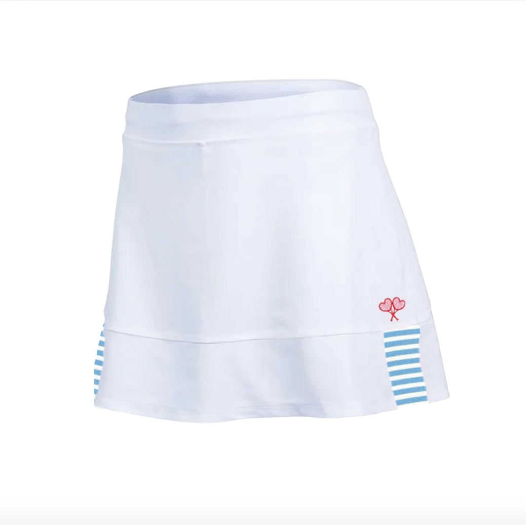 Love All Tennis Women's Tracy Skort Stripes