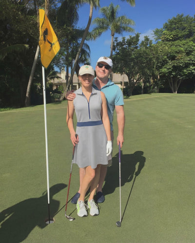 Laura Striped Golf Dress