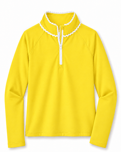 Annika Littles Solid Resort 1/4 Zip Golf Top